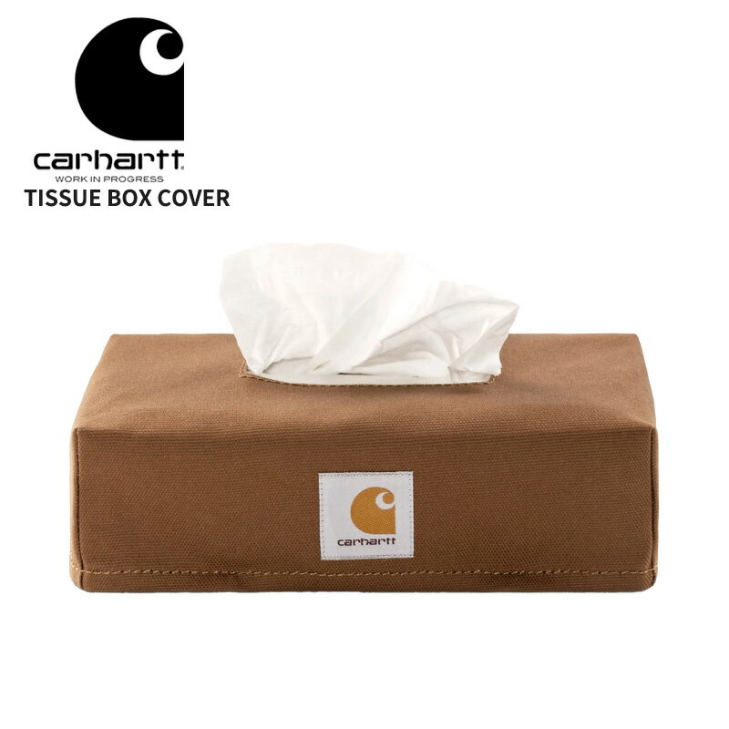 【ハロウィンSALE】ポイント5-10倍 10/22 9:59まで カーハート ダブリューアイピー ティッシュケース Carhartt WIP TISSUE BOX COVER I033287 ブランド ボックスティッシュカバー 小物