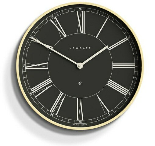 NEW GATE|ニューゲート 掛け時計 ミスターアーキテクト ウォールクロック NEWGATE CLOCK Mr. Architect Medium Wall Clock Dark Grey dial(ダークグレー) MRA625PLY40