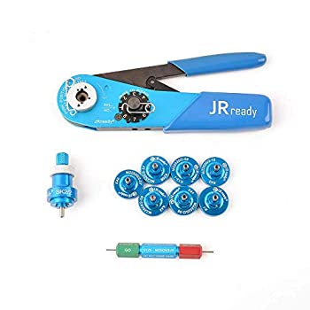 【中古】【輸入品・未使用】JRready 4インデント圧着ツールキット、YJQ-W1AクリンパーセブンポジショナーG125 Go-NoGoゲージ(ワイヤー/ケーブルコンタクト/ピン/ソケット/