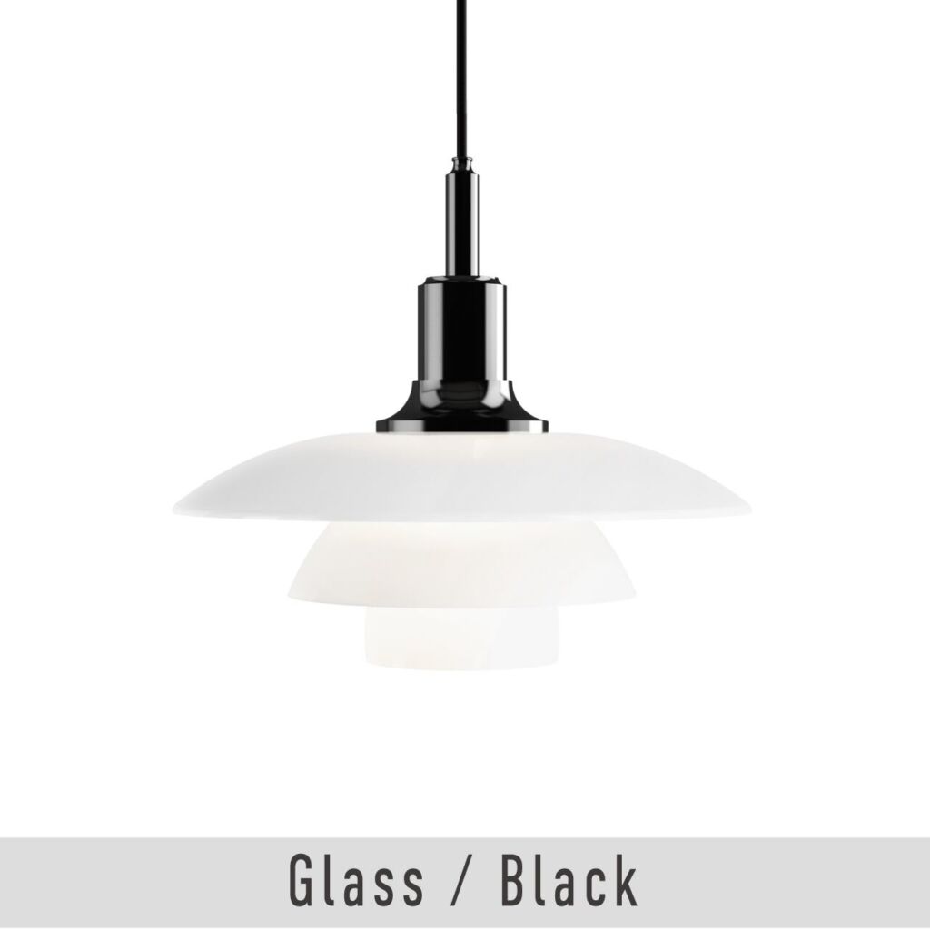 PH 3½-3 グラスペンダント / ブラック・メタライズド / PH 3½-3 Glass Pendant / Black / Louis Poulsen（ルイスポールセン）/ ペンダントライト / 正規販売店