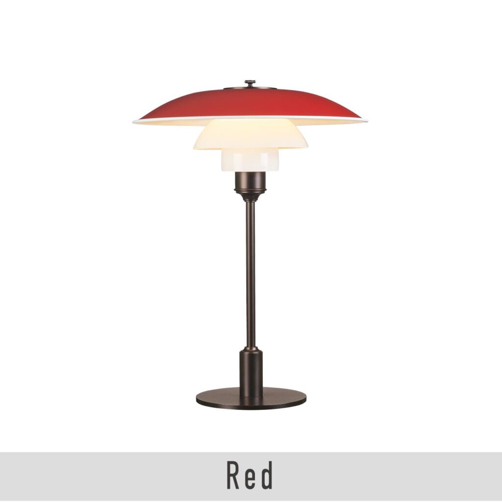 PH 3½-2½ テーブル / レッド / PH 3½-2½ Table / Red / Louis Poulsen（ルイスポールセン）/ テーブルライト / 正規販売店