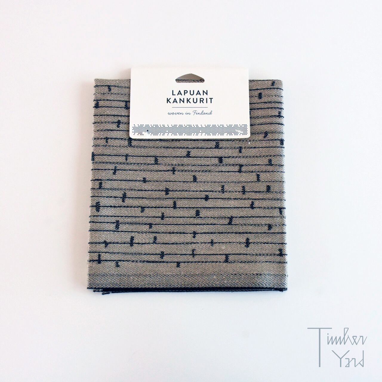 【ONLINE限定】METSÄ サウナカバー / linen-black / 46×60cm / sauna cover / LAPUAN KANKURIT（ラプアン カンクリ） [5]