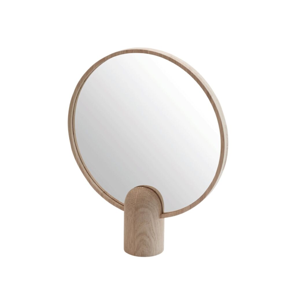 【即納可】Aino Mirror, Large｜Oak