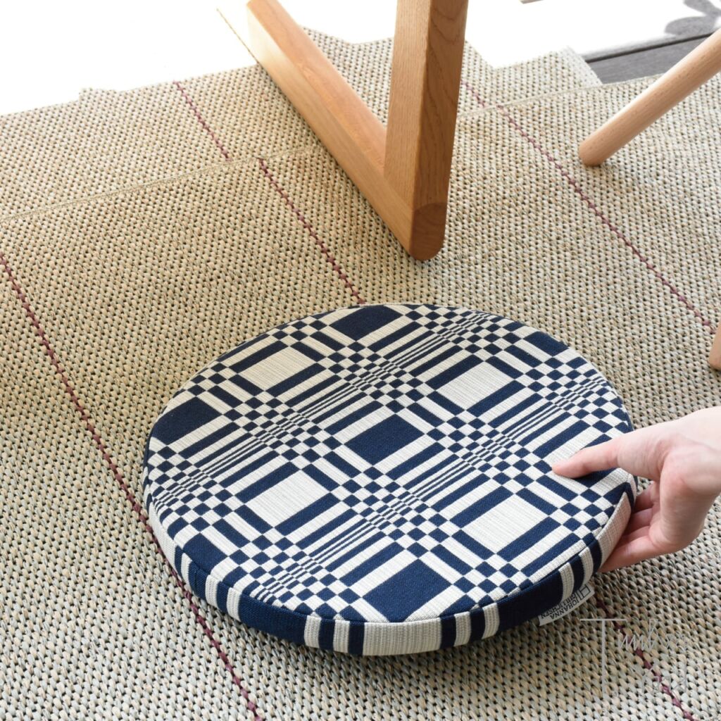 Disc Cushion｜Doris［Dark Blue］