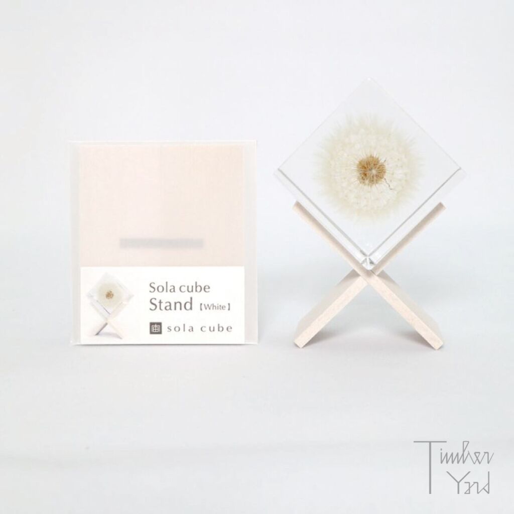 Sola cube Stand｜White