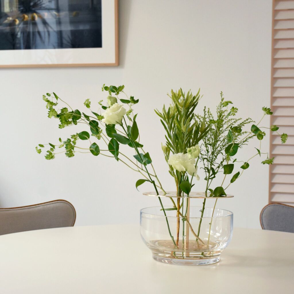 IKEBANA VASE LARGE / イケバナベース / 真鍮ラッカー / ラージサイズ / FRITZ HANSEN（フリッツ・ハンセン）/ フラワーベース / ハイメ・アジョン / 正規販売店