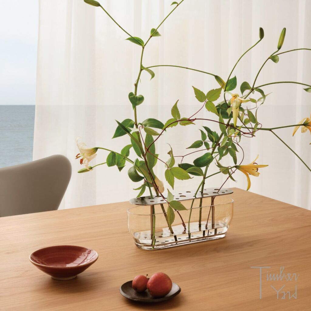 IKEBANA VASE LONG｜stainless steel