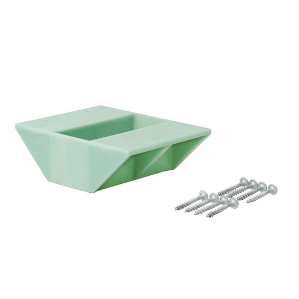 手軽なDIYができる2×4材棚受ダブル(グリーン)