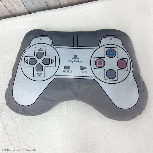 PlayStation ダイカットクッション ライトグレー