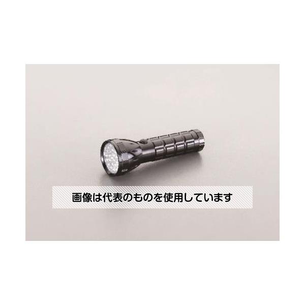 エスコ [単4x3本] フラッシュライト/LED(28灯・黒) EA758RJ-22A 入数:1個