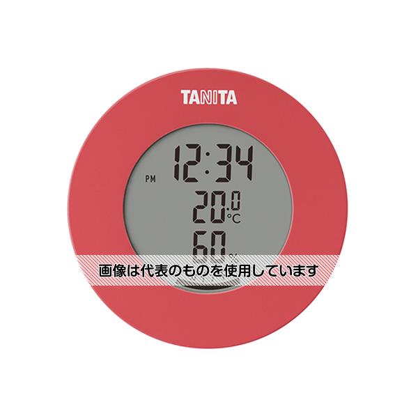 タニタ デジタル温湿度計 ピンク TT-585-PK 入数:1個