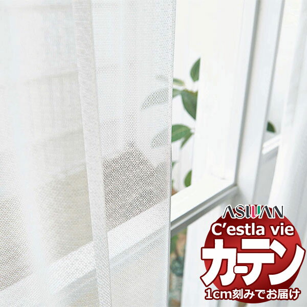 オーダー カーテン アスワン セラヴィ C2247 ハイグレード縫製 約1.5倍ヒダ 幅400×高さ300cm迄