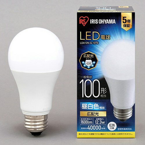 ★いまだけ!ポイント最大16倍★【全国配送可】-LED電球100W E26 広配光 昼白色 4個セット アイリス 品番 LDA12N-G-10T6 jtx 152245-【ジョインテックス・JOINTEX】JAN メーカー在庫品