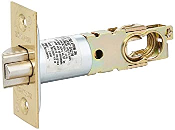 【中古】【輸入品・未使用】Schlage 16-203 2 3/8インチまたは2 3/4インチ 交換用デッドラッチ 正方形コーナー1インチ x 2 光沢真鍮