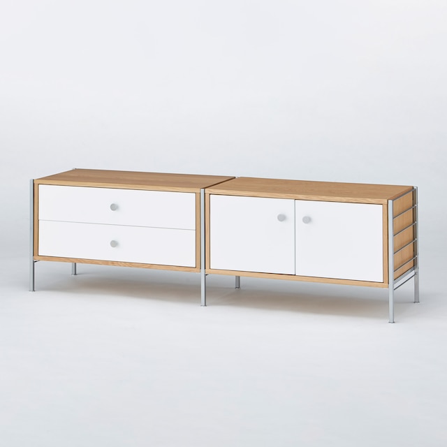 ローボード ASM001LB160 WH(Living in Comfort)