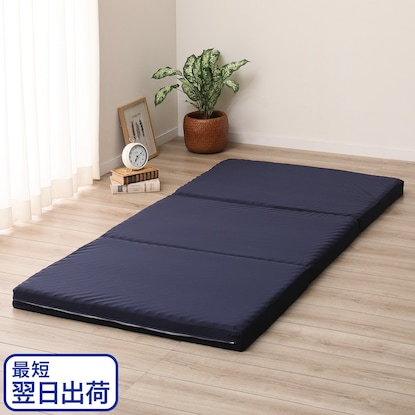 【最短翌日出荷】抗菌防臭機能付き　点で支える高反発敷布団 (シングル)