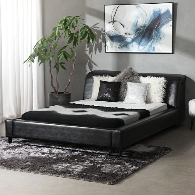 ベッドフレーム リクライニング機能 キングサイズ D-002 ECLISSE