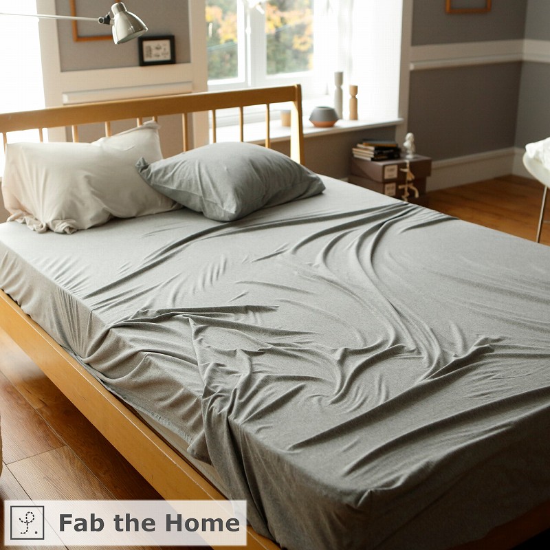 Fab the Home ファブザホーム ボックスシーツ/プレインニット 【Plain knit】