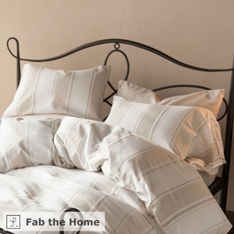 Fab the Home ファブザホーム 枕カバー/シックストライプ【Chic stripe】