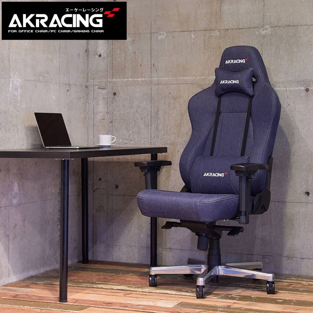 ゲーミングチェア/AKRacing(エーケーレーシング)  Premium デニム