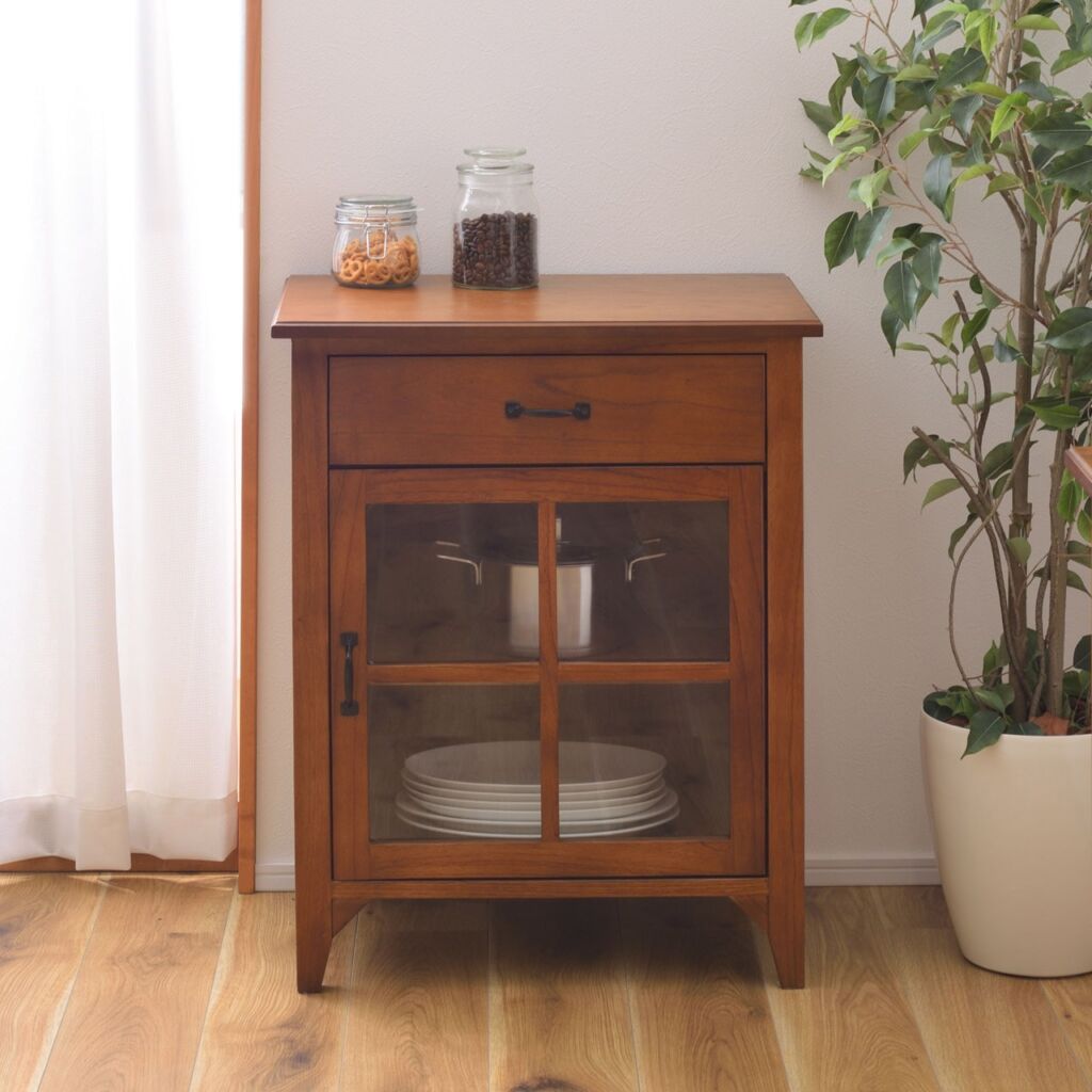 ミニキャビネット 【ティンバー】 60×40×75cm