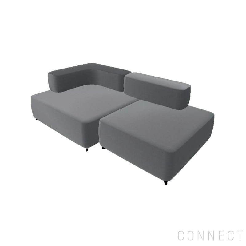 【ソファキャンペーン対象】FRITZ HANSEN（フリッツ・ハンセン） / ALPHABET SOFA（アルファベットソファ） / PL210-3 / W2100 / 【ファブリック選択可能】《AJクッションプレゼント》