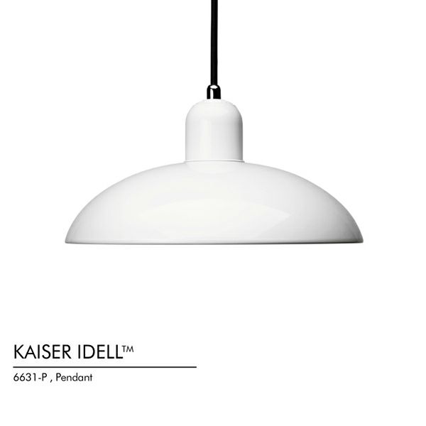 【PK展pt10倍】FRITZ HANSEN（フリッツ・ハンセン） / KAISER idell（カイザー・イデル） / ホワイト / ペンダント《LED電球プレゼント》