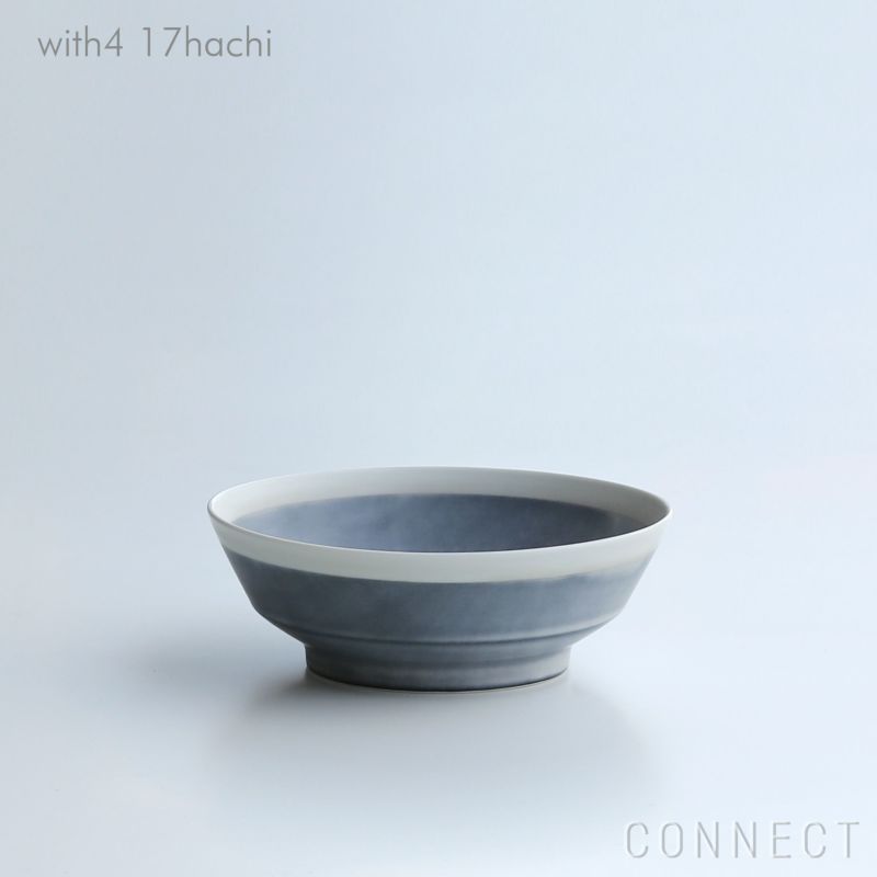 yumiko iihoshi porcelain （イイホシユミコ） with 4（ウィズ4） 17 hachi　グレー