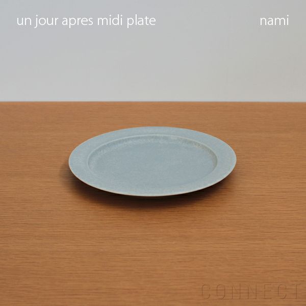 yumiko iihoshi porcelain （イイホシユミコ） / unjour（アンジュール）apres midi plate / ナミ φ19cm