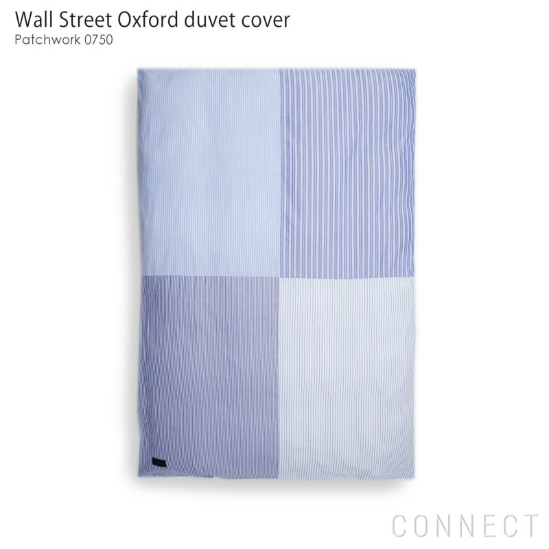 Kvadrat / Magniberg（クヴァドラ / マグニバーグ） / Wall Street Oxford Patchwork duvet cover（ウォールストリートオックスフォード パッチワーク デュベカバー）0750 / 150×210cm / 掛け布団カバー