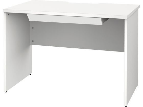 【レビュー投稿で100円OFFクーポン】【メーカー直送】アール・エフ・ヤマカワ プラン 木製デスク W1000×D600 引出 ホワイト【代引不可】【お客様組立】平机 木製デスク ワゴン オフィスデスク 事務机 オフィス家具