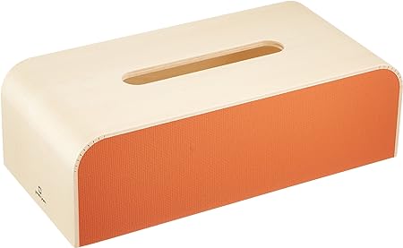 ヤマト工芸 ティッシュケース カラーボックス COLOR-BOX オレンジ YK05-108 日本製