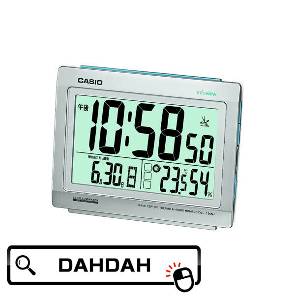 【10%OFFクーポン利用で】正規品 DQL-130NJ-8JF カシオ CASIO 置き時計 送料無料 ブランド