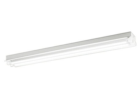 XL551533R1A高効率直管形LEDランプ専用ベースライト LED-TUBE R15高演色 クラス240形 直付型 反射笠付 2灯用 Hf32W定格出力×2灯相当片側給電・片側配線 G13口金 非調光 昼光色オーデリック 照明器具 店舗・施設向け 天井照明