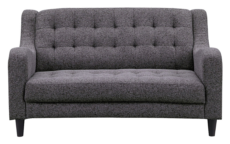 カフェ風のクラシックモダンデザイン 2人掛け 【カーキ】 [幅122]■【欠品中】 次回入荷予定：1月上旬〜1月中旬