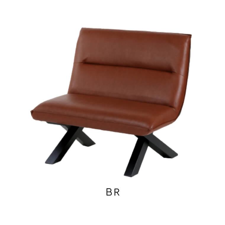 クレマ 85チェア （ダイニングチェア/リビング/ダイニング/椅子/北欧/モダン/PVC/ソファー/食卓テーブル/ウレタン塗装/幅85cm/サンキコーポレーション）