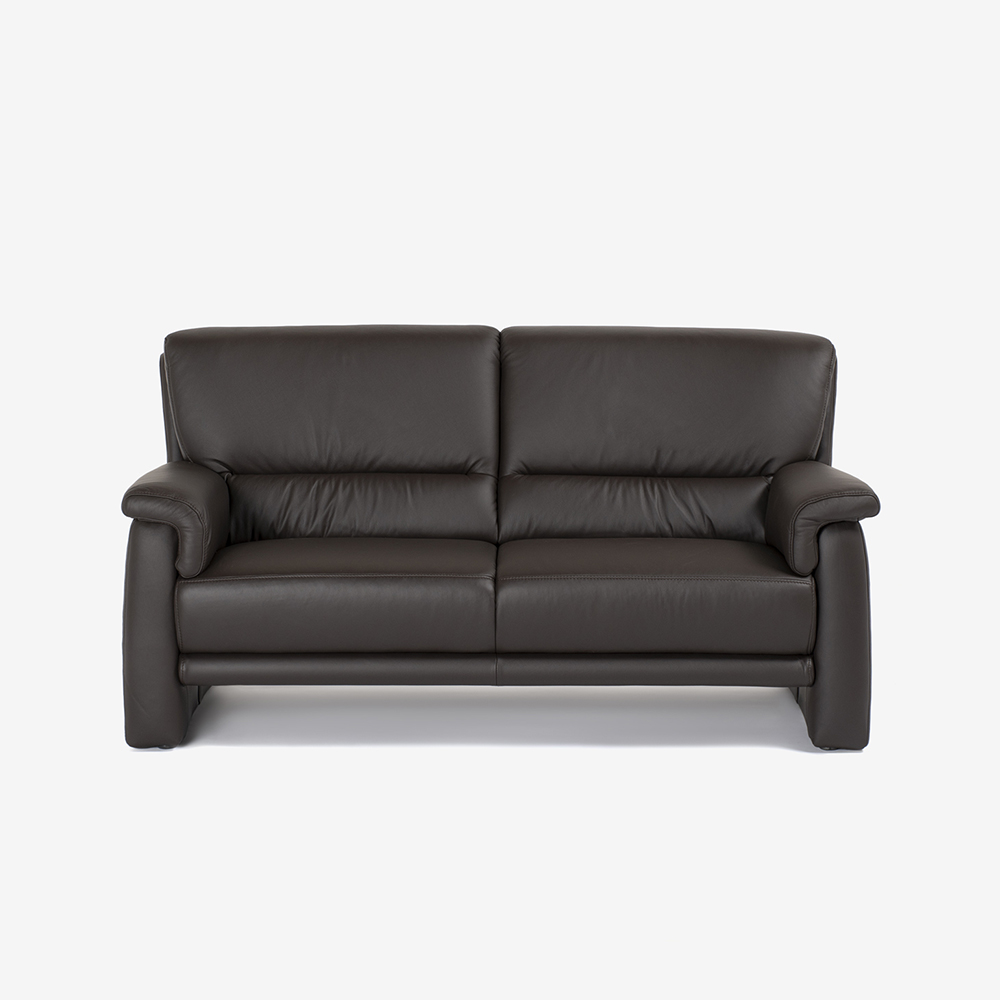 himolla（ヒモラ）ソファ 2.5人掛け「ベルク model.9002」幅165cm 革#24 ダークブラウン色