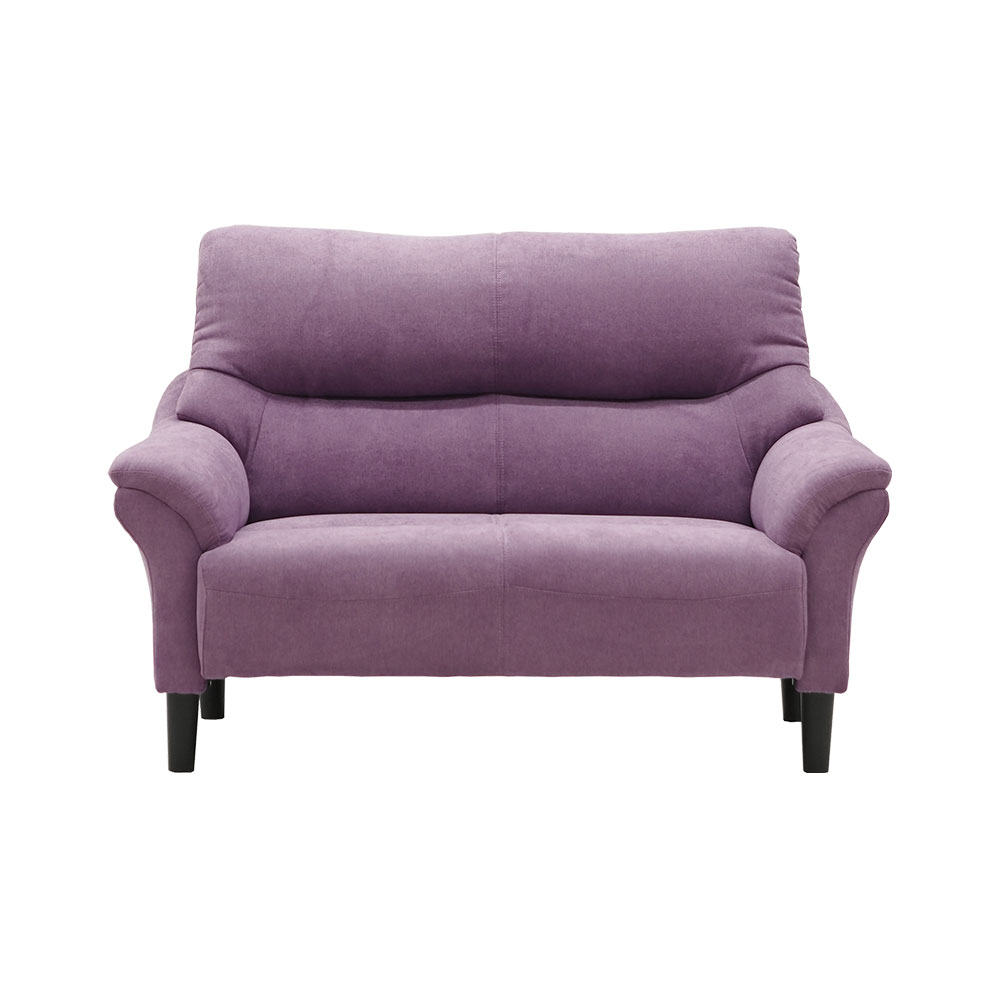 ラブソファ 2人掛け「フレア」幅138cm 布 全3色【オンラインショップ限定品】