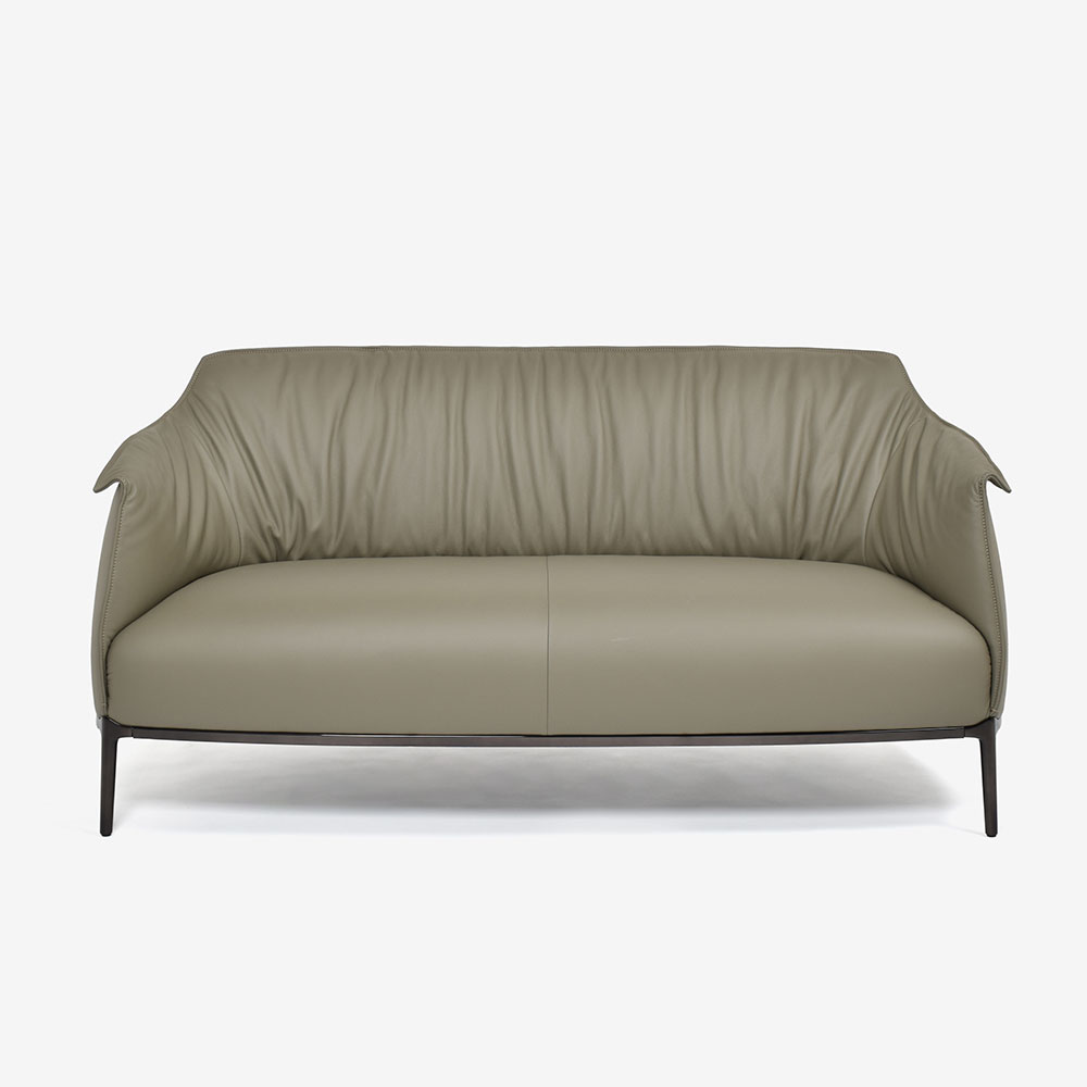 PoltronaFrau（ポルトローナ・フラウ）ソファ「アーチボルド」幅160cm 革ダーセナ色