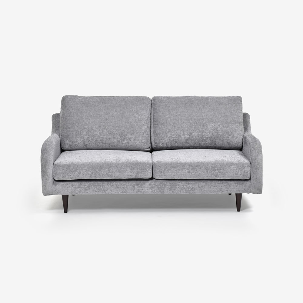 ラブソファ 2人掛け「CAS-D」幅160cm 布#SPメオピューター 脚部全3色