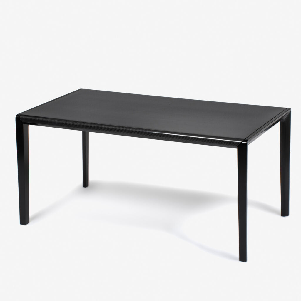 秋田木工 ダイニングテーブル「KOD-CCT150」カーボン ポリエステル塗装