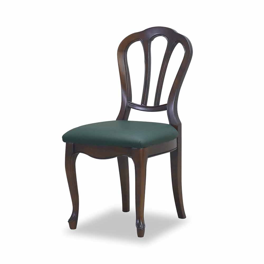 LDチェア「ケントハウス」マホガニー材 合成皮革PGR色