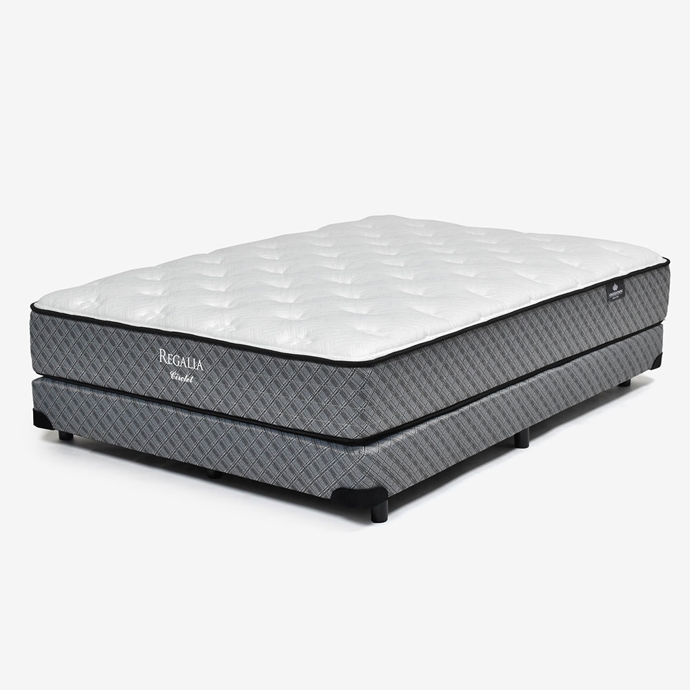REGALIA(レガリア)  ボトムクッション「レガリアゴールドV FR PO ハイ」脚ブラック ※マットレス別売