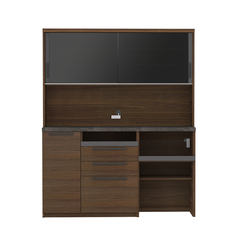 Pamouna（パモウナ）オープンボード「SY-S1600R」幅160cm 奥行44.5cm 高さ197.5cm 全3色