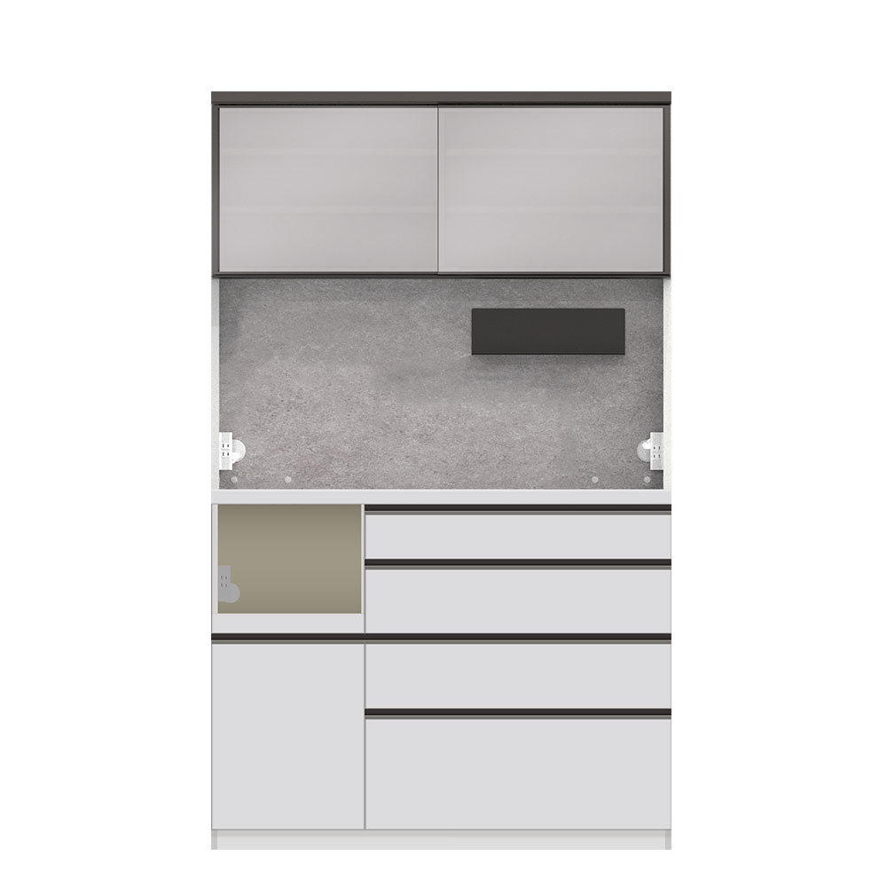 Pamouna（パモウナ）オープンボード「AL-1200RPL」幅120cm 奥行50cm 高さ197.5cm 全2色