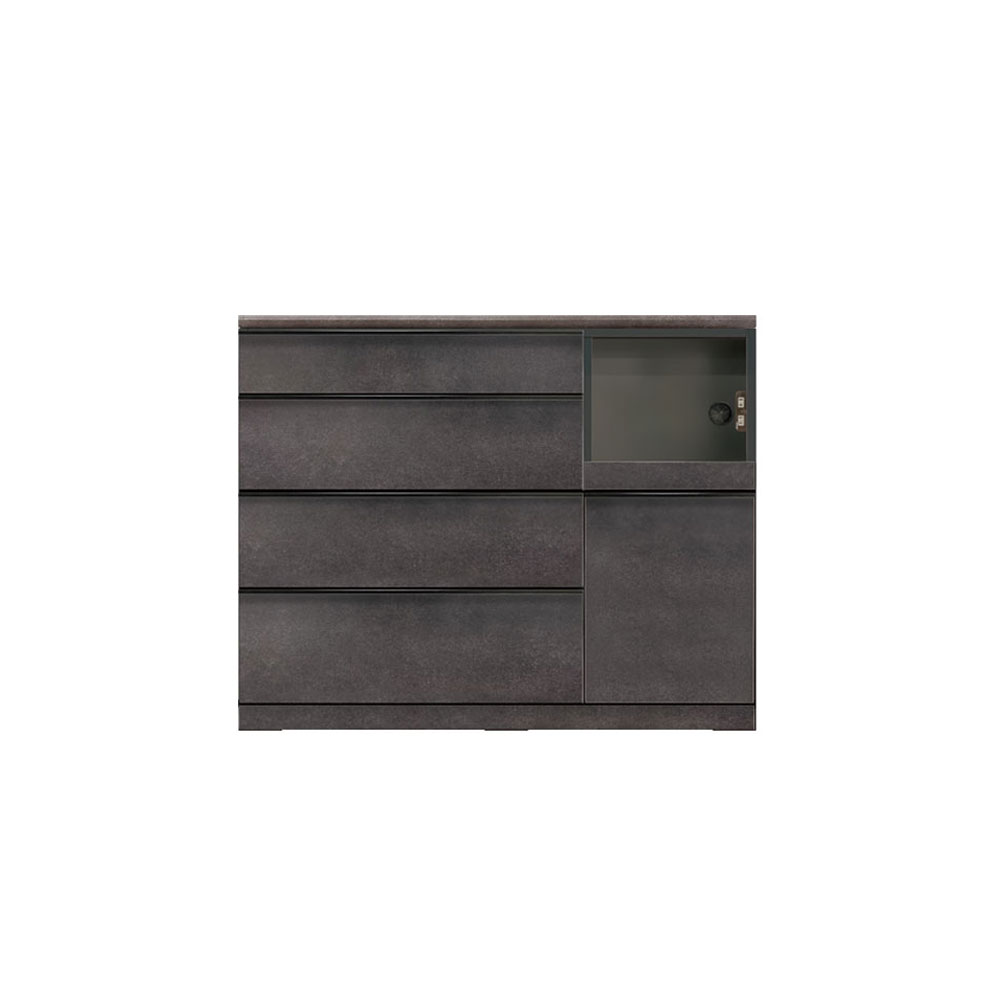 AYANO（綾野製作所）キッチンカウンター「スピネル」奥行50cm 高さ96.3cm 幅全3サイズ 全3色【受注生産品】