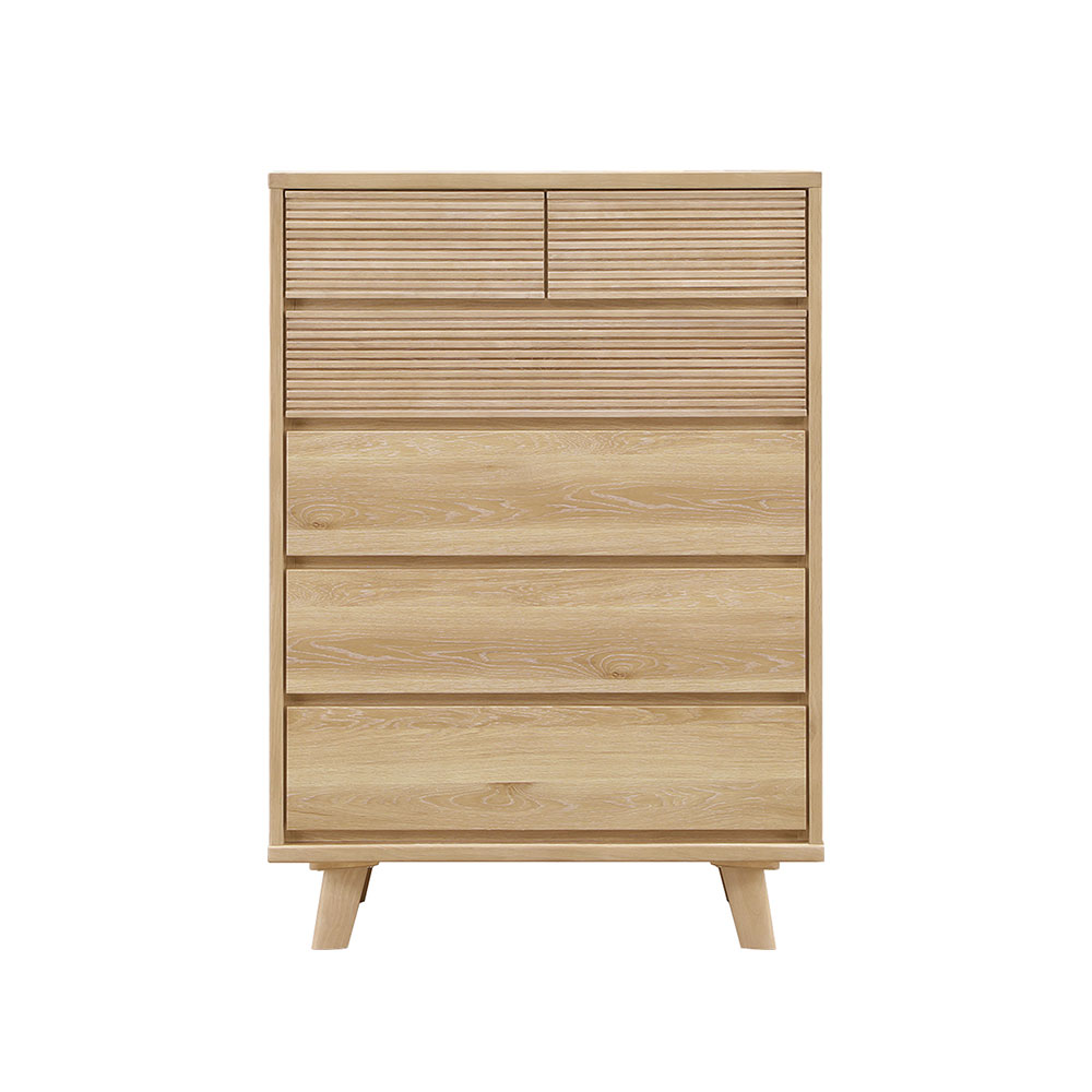 ハイチェスト「Clerk クラーク 80」幅80.5cm OAK色