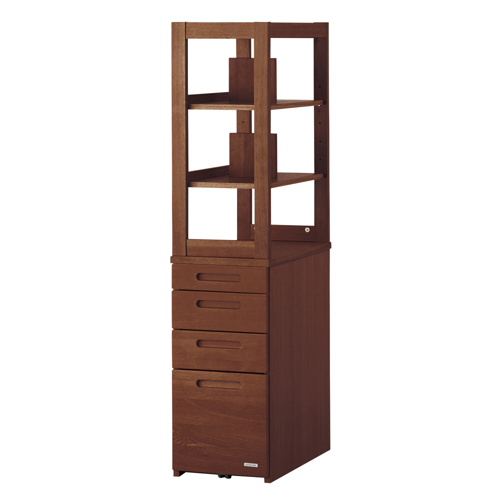 チェストシェルフ「ビーノ BDB-168WT」WT色