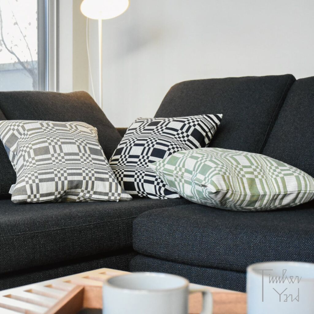 Zipped Cushion Cover Doris / 40×40cm / ドリス / ファスナー付き / コットン / Johanna Gullichsen（ヨハンナ・グリクセン）/ 正規販売店 / クッションカバー