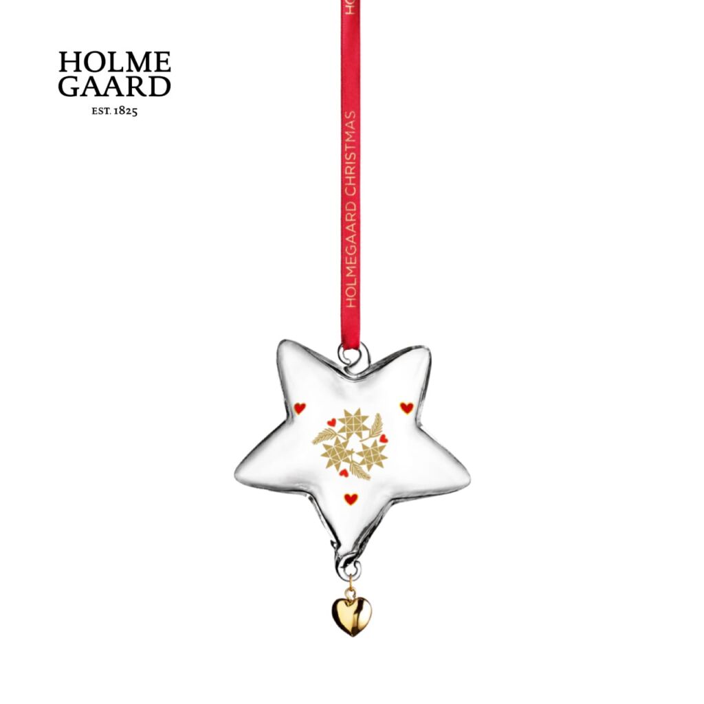 クリスマス スター 2024 / H8.5cm / Christmas Star 2024 / HOLME GAARD（ホルムガード）/ クリスマスオーナメント / 正規販売店